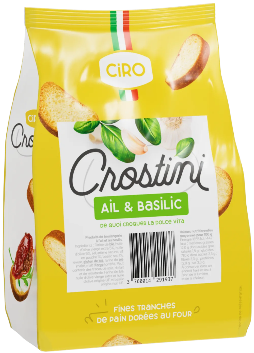 Ciro • Crostini20 Ail202620 Basilic2028 V5292028 HD29
