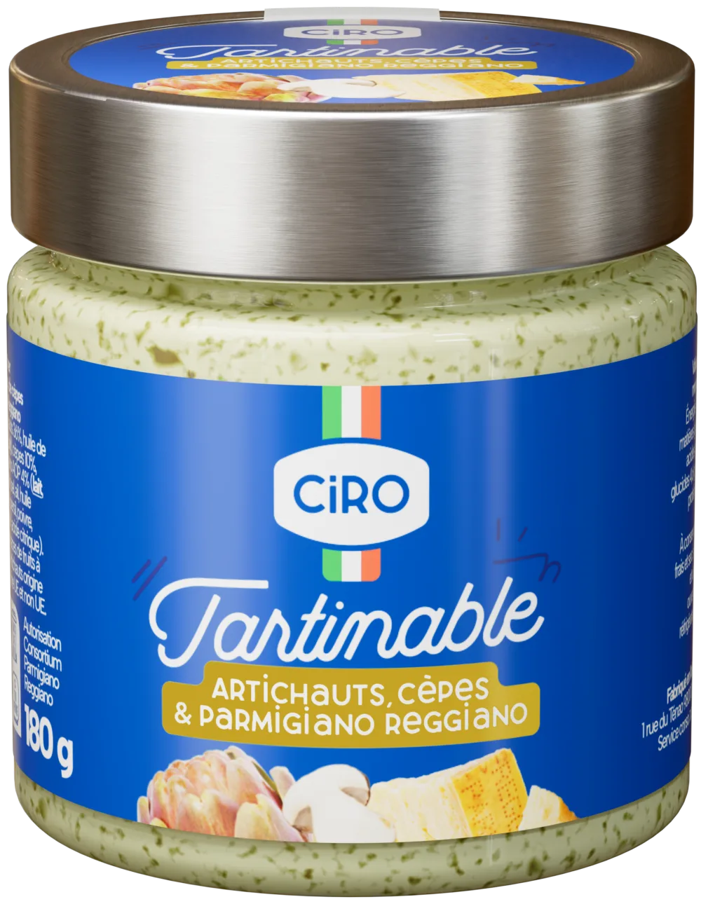Ciro • Tartinable20 Artichauts2 C20 Parmesan202620 CC3 A8pes2028 V7292028 HD29