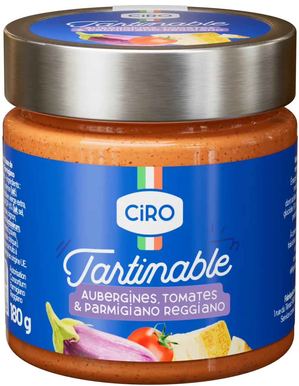 Ciro • Tartinable20 Aubergines2 C20 Tomates202620 Parmesan2028 V10292028 HD29